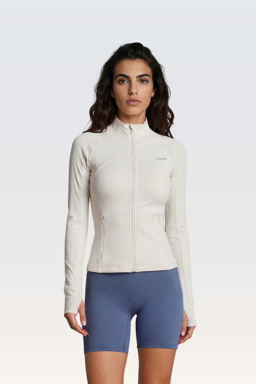 W SunRib Fit Jacket - Snow