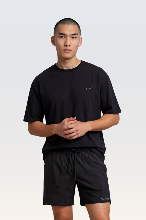 MU Move Tee Oversize -  Black