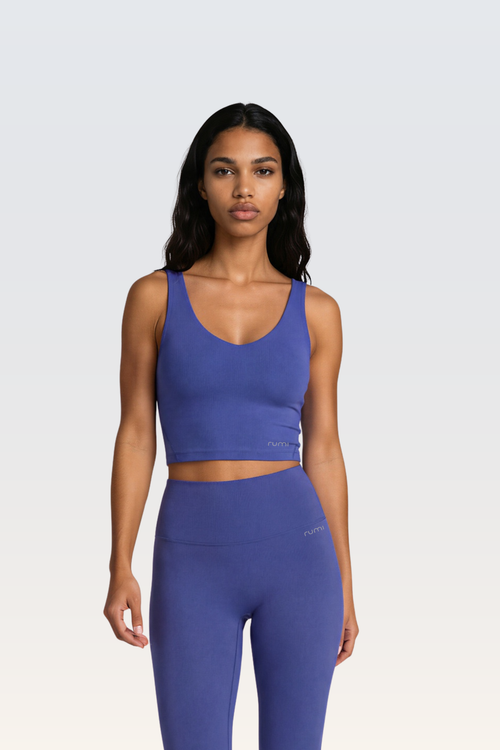 W SunSoft Tank Bra - Cobalt