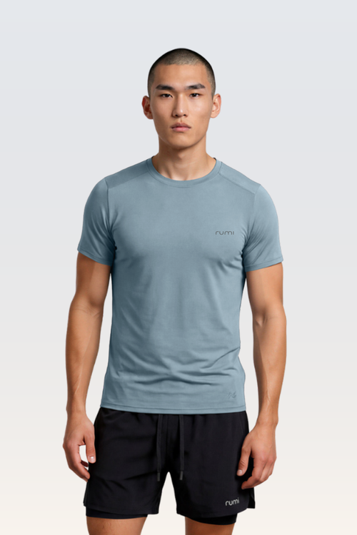 U Sun Fit Tee Terra - Ash Blue