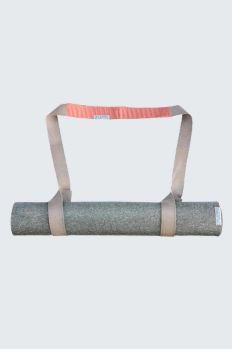 Rumi Earth - Boa Sling - Yoga Mat Carrier - Coral - RU - BSMC - 01 - CL - Yoga Mat Sling