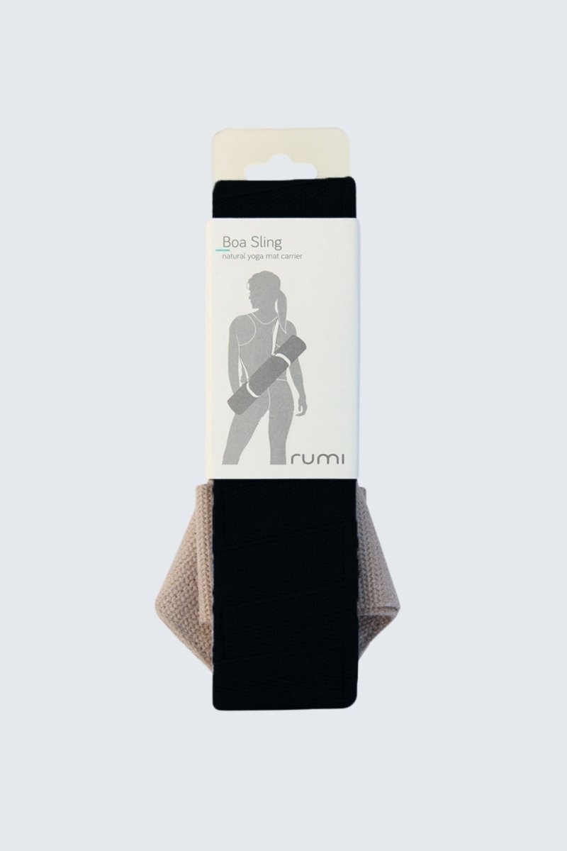 Rumi Earth - Boa Sling - Yoga Mat Carrier - Graphite - RU - BSMC - 01 - GE - Yoga Mat Sling