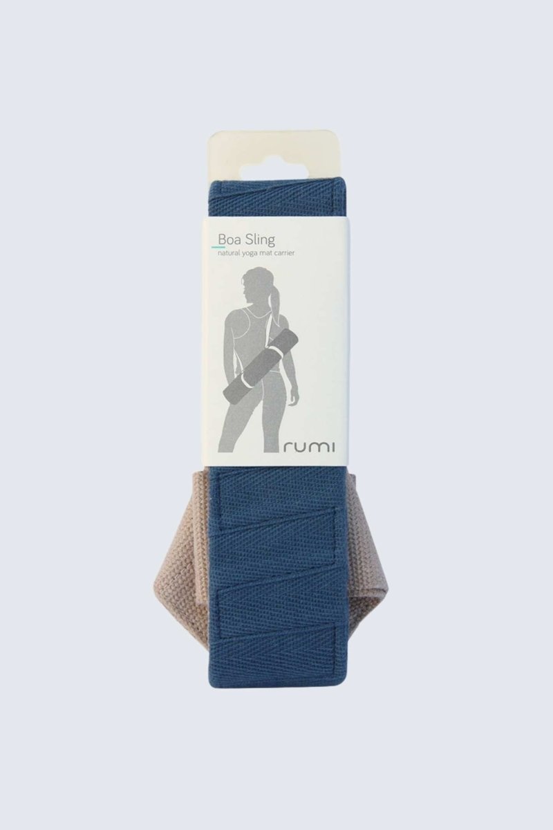 Rumi Earth - Boa Sling - Yoga Mat Carrier - Midnight - RU - BSMC - 01 - MT - Yoga Mat Sling