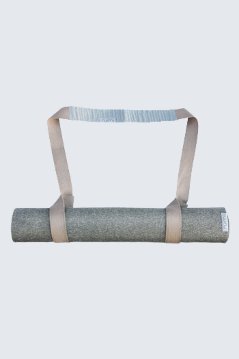Rumi Earth - Boa Sling - Yoga Mat Carrier - Pebble - RU - BSMC - 01 - GY - Yoga Mat Sling