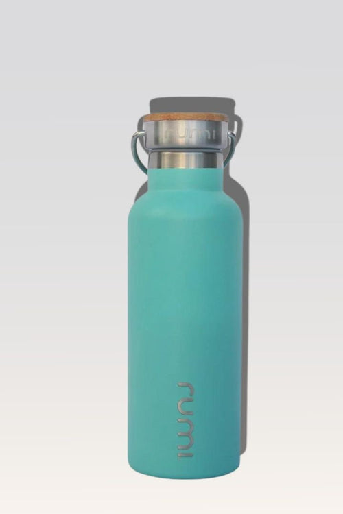 ロタ ボトル – 断熱 – 473 ml – 竹の蓋 – ピーコック
