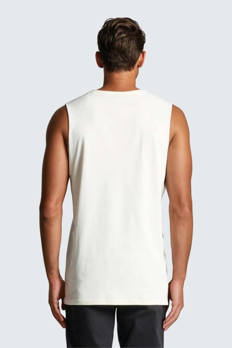 Rumi Earth - M Moon Air Muscle Tank - Natural - R531240NLP - Tops