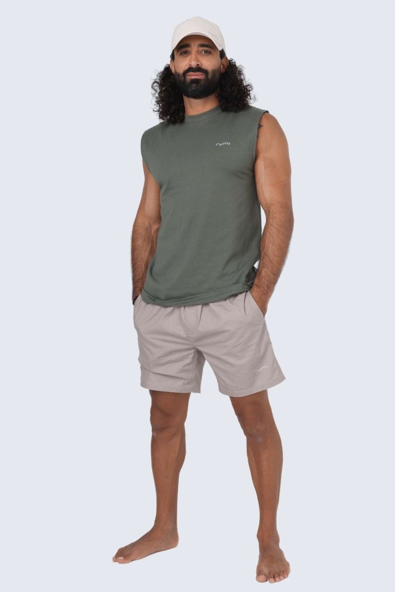 Rumi Earth - M Moon Beach Shorts - Sand Deep - R514460SPS - Bottoms