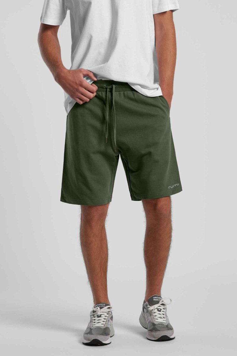 Rumi Earth - M Moon Sweatshorts - Olive Deep - R514500DOS - Bottoms