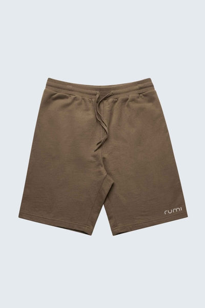 Rumi Earth - M Moon Sweatshorts - Wood - R514500WDS - Bottoms