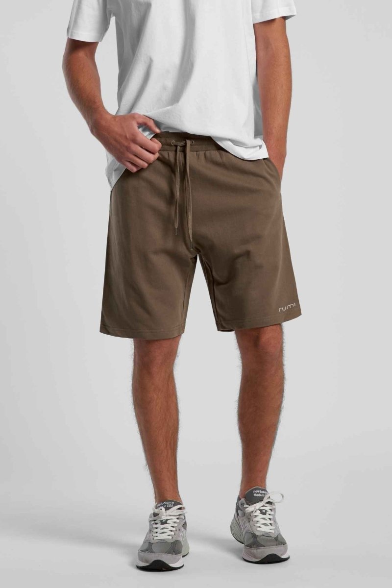Rumi Earth - M Moon Sweatshorts - Wood - R514500WDS - Bottoms