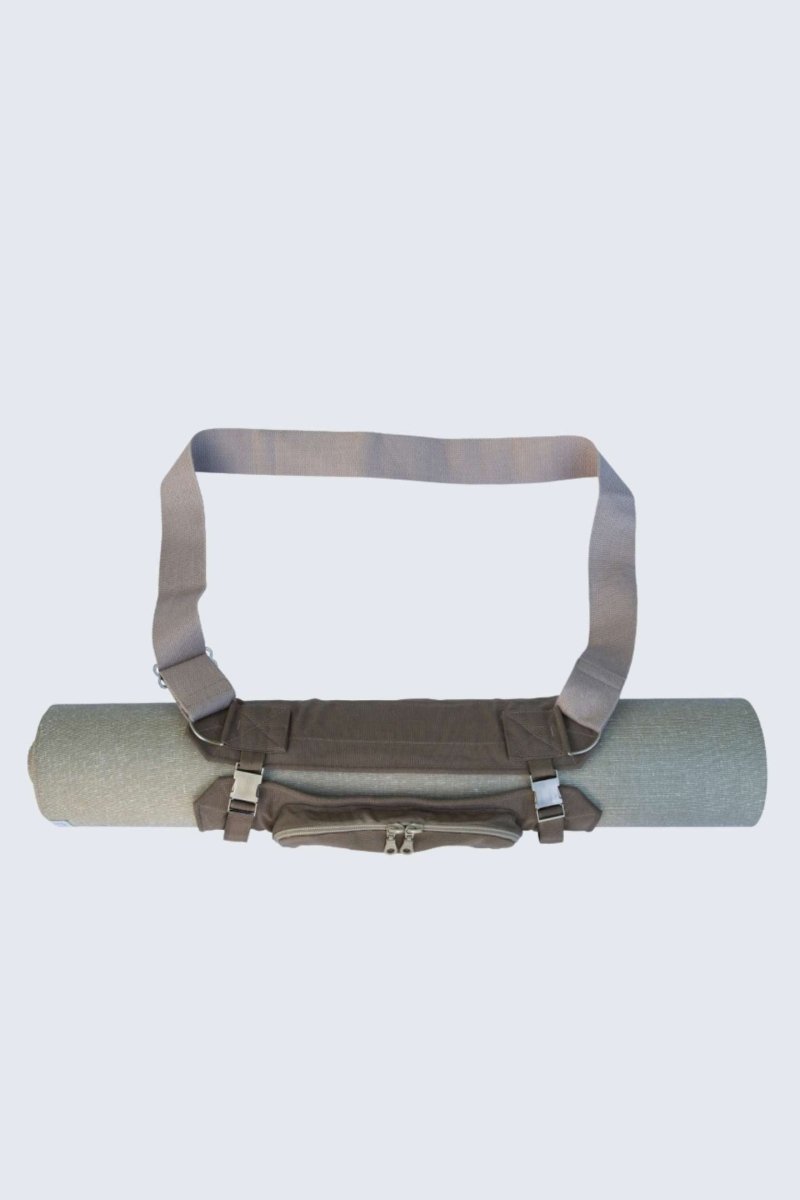 Rumi Earth - Origami Mat Carrier - Wood - RU - OMC - 01 - BR - Yoga Mat Carrier