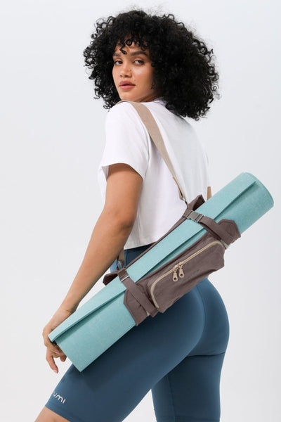 Rumi Earth - Sun Yoga Mat Bundle - Peacock - RU - SYM - BNDLE - PK - Yoga Mat Bundle