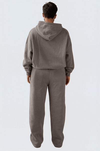 Rumi Earth - U Moon Sweatpants Relaxed Open Fleece - Camel - R113226CLP - Bottoms