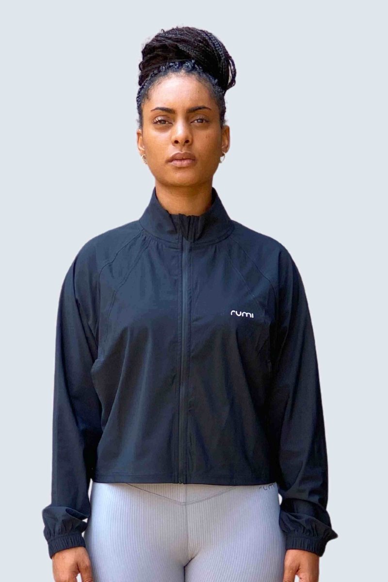 C rumi⭐︎ Rumi Earth - W Moon Cropped Ribbed Tank - Snow - R131222