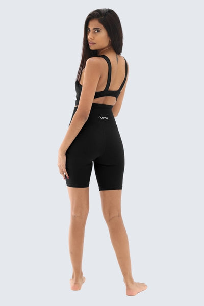 Rumi Earth - W Sun Zen Shorts 8" - Black - R124440BKP - Bottoms