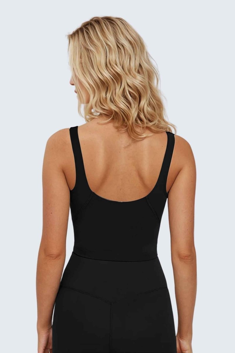 Rumi Earth - W SunSoft Tank Bra - Black - R137440BKP - Bras