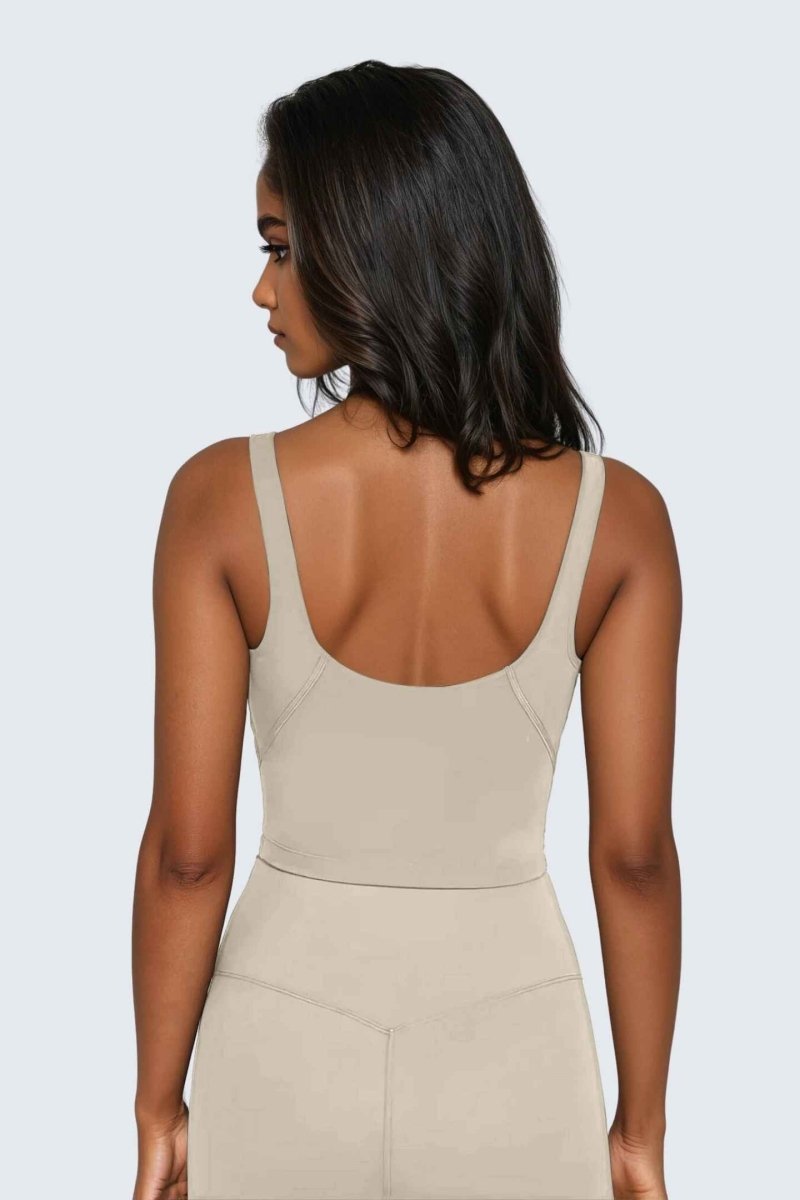 Rumi Earth - W SunSoft Tank Bra - Sand - R137440SDP - Bras