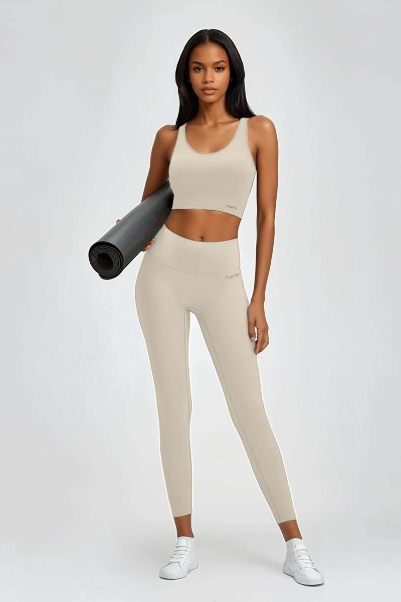 Rumi Earth - W SunSoft Tank Bra - Sand - R137440SDP - Bras