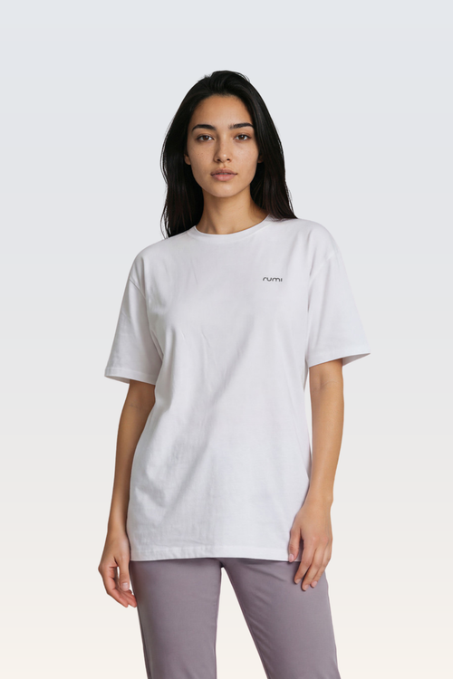 U Move Tee Oversize -  Snow