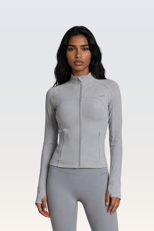 W SunRib Fit Jacket - Stone