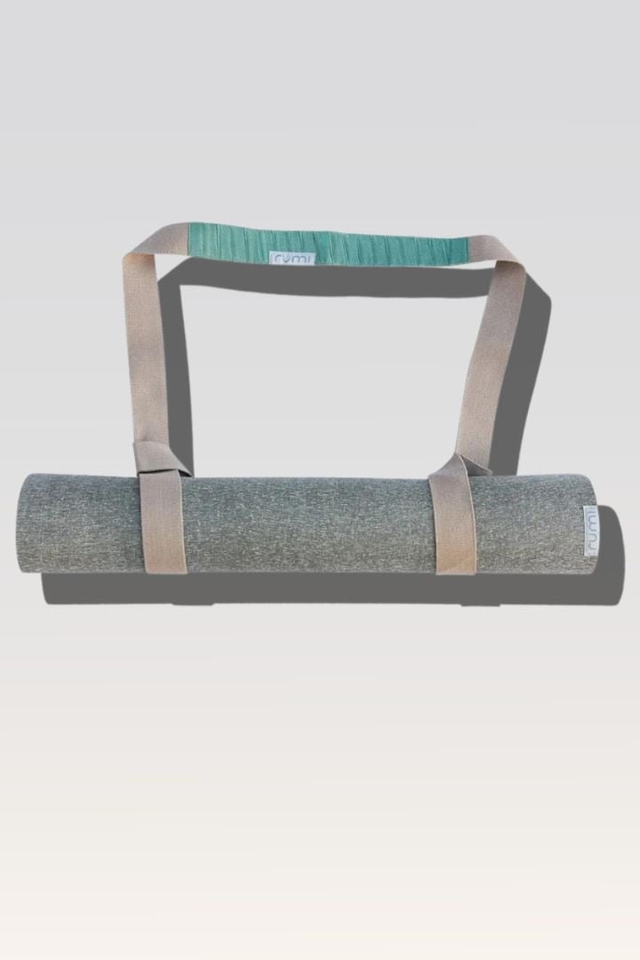 Rumi Earth - Boa Sling - Yoga Mat Carrier - Peacock - RU - BSMC - 01 - PK - Yoga Mat Sling
